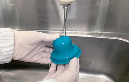 水洗いで繰り返し使える