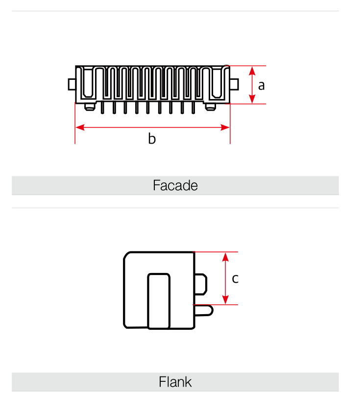 BSE05 Component Dimensions