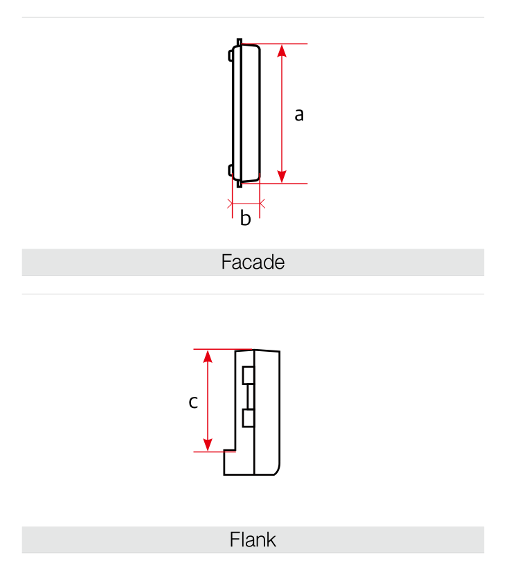 BSE08 Component Dimensions
