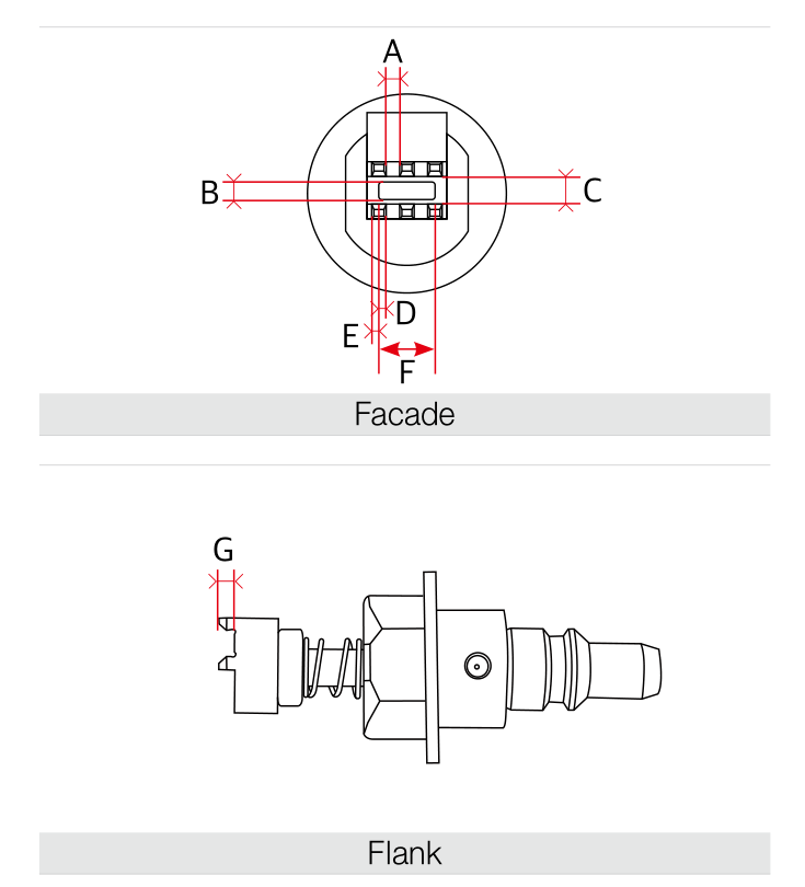 BSE14 Nozzle Dimensions